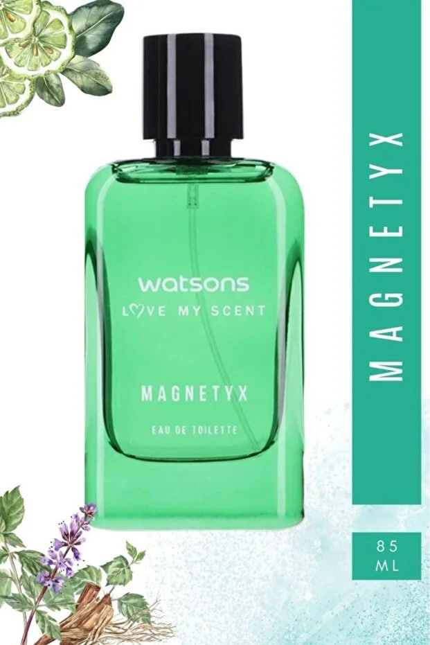 Watsons Magnetyx Men's Perfume EDT 100 ml + Watsons Pure Illusion Women's Perfume EDT 85 ml