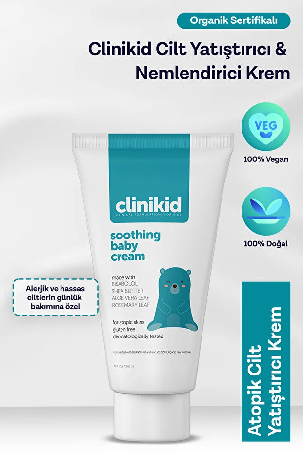 Clinikid Atopic Skin Soothing & Moisturizing Cream