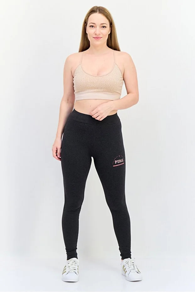 Puma Women Sportswear Fit Pull On Training Leggings, Dark Grey